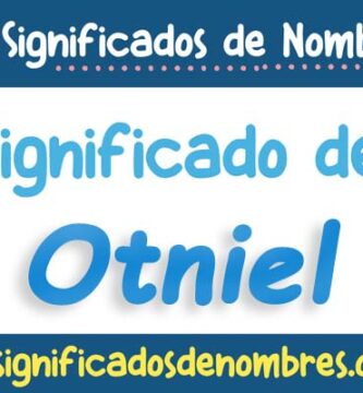 Significado de Otniel