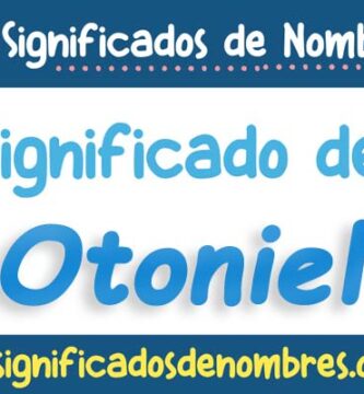 Significado de Otoniel