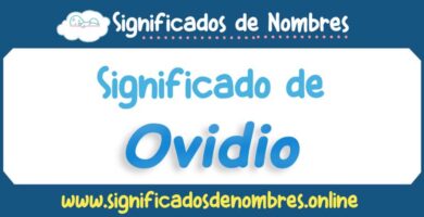 Significado de Ovidio