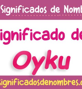 Significado de Oyku