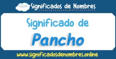Significado de Pancho