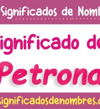 Significado de Petrona
