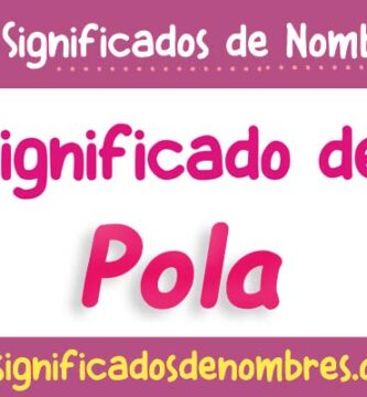 Significado de Pola