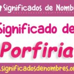 Significado de Porfiria