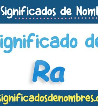 Significado de Ra