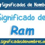 Significado de Ram