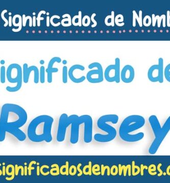 Significado de Ramsey