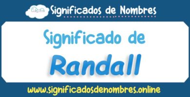Significado de Randall