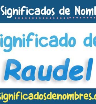 Significado de Raudel