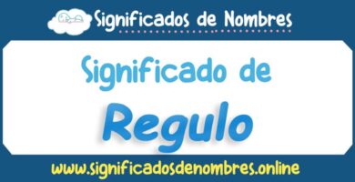 Significado de Regulo