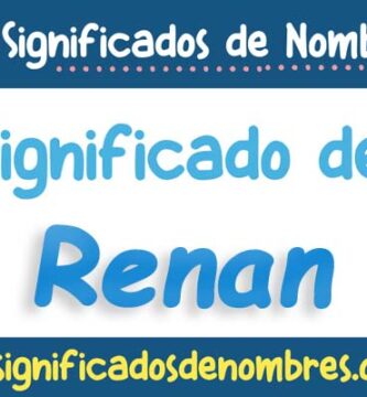 Significado de Renan