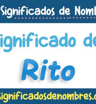 Significado de Rito