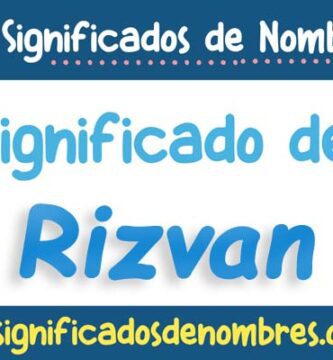 Significado de Rizvan