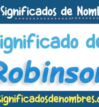 Significado de Robinson