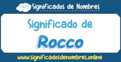 Significado de Rocco