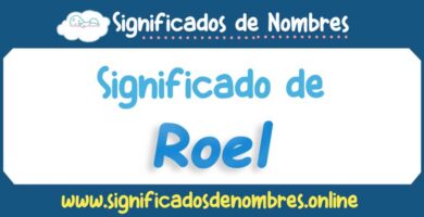 Significado de Roel