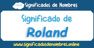 Significado de Roland