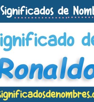 Significado de Ronaldo