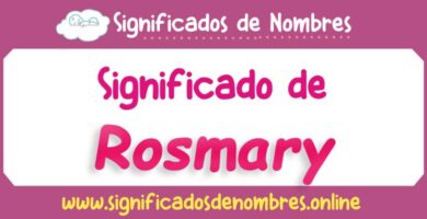 Significado de Rosmary