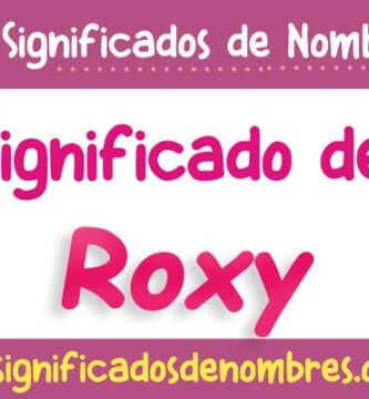 Significado de Roxy
