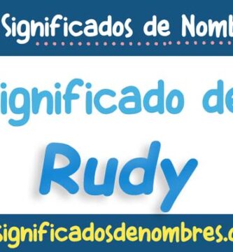 Significado de Rudy