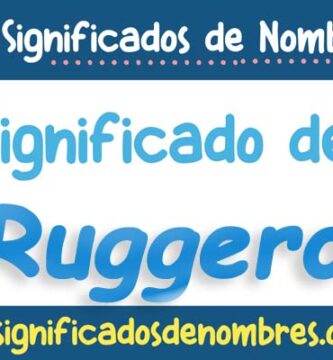 Significado de Ruggero