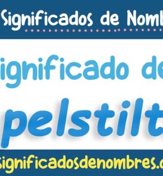 Significado de Rumpelstiltskin