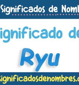 Significado de Ryu