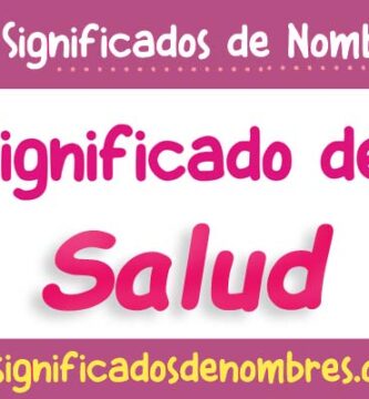 Significado de Salud