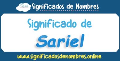 Significado de Sariel