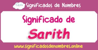 Significado de Sarith