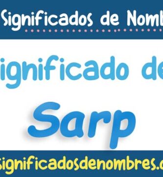 Significado de Sarp