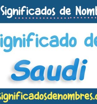 Significado de Saudi