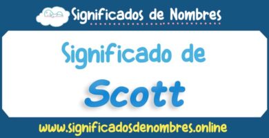 Significado de Scott