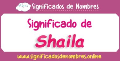 Significado de Shaila