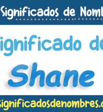 Significado de Shane