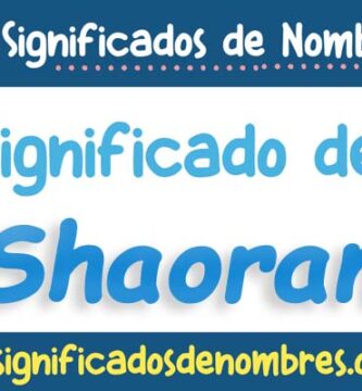 Significado de Shaoran