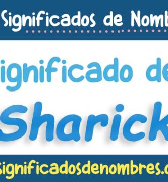 Significado de Sharick