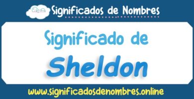 Significado de Sheldon