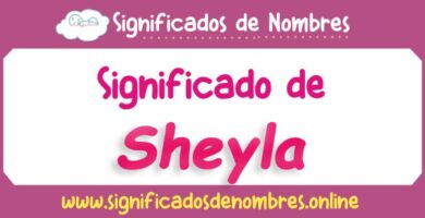 Significado de Sheyla
