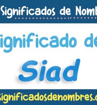 Significado de Siad