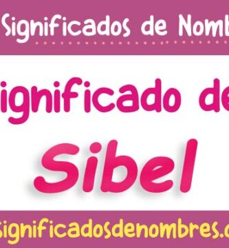 Significado de Sibel