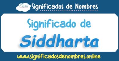 Significado de Siddharta