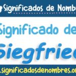 Significado de Siegfried