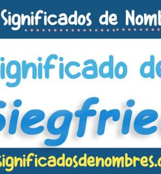 Significado de Siegfried