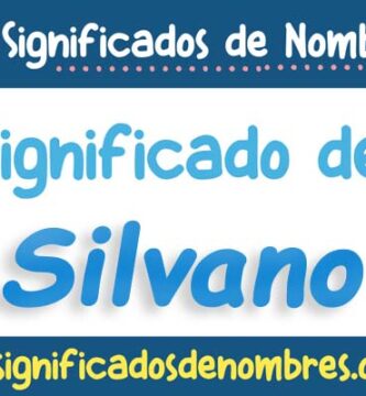 Significado de Silvano