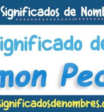 Significado de Simon Pedro