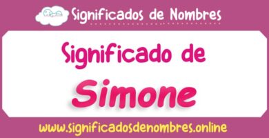 Significado de Simone