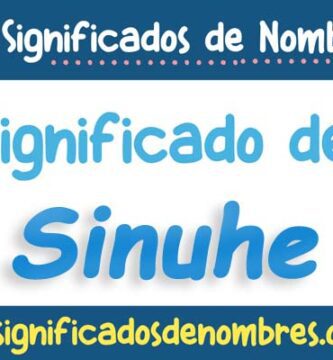 Significado de Sinuhe