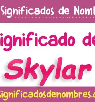 Significado de Skylar